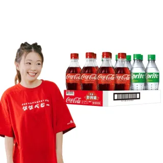 【Coca-Cola 可口可樂】好運澎湃組寶特瓶350mlx12入/箱