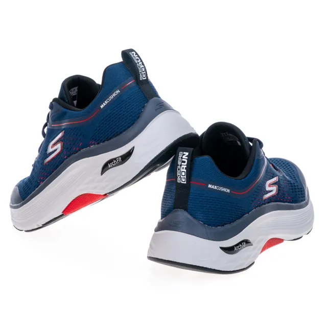 【SKECHERS】男鞋 慢跑系列 GO RUN MAX CUSHIONING ARCH FIT(220350NVY)