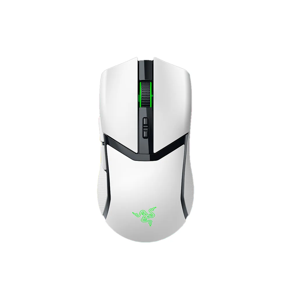 【Razer 雷蛇】Cobra Pro 眼鏡蛇 Pro 輕量化三模無線滑鼠-白色