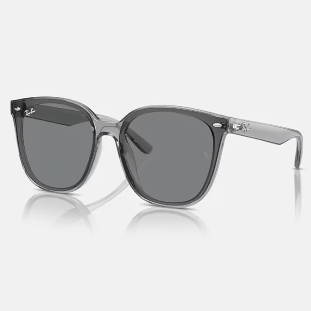 【RayBan 雷朋】2024新品修顏膠框太陽眼鏡(RB4423D-601/87、645087、601/93 66mm 多色任選)