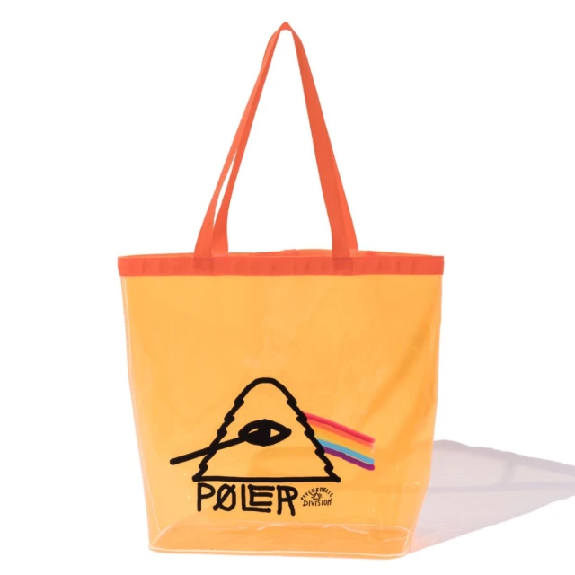 POLER STUFF 日本限定 POLER PVC POOL BAG 防水托特包 / 輕便袋收納包(橘色)