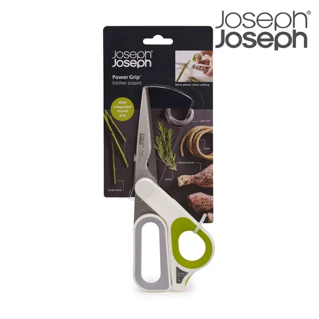 【Joseph Joseph】好省力廚房剪刀