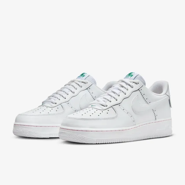 【NIKE 耐吉】運動鞋 休閒鞋 男鞋 女鞋 AIR FORCE 1 07 LV8 ND2 AF1 流蘇 巴洛克 雕花 白(HF1937100)