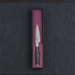 【KAI 貝印】旬 Classic 日本製大馬士革鋼高級水果刀 蔬果刀 小刀 削皮刀 9cm DM-0700(菜刀 高品質)