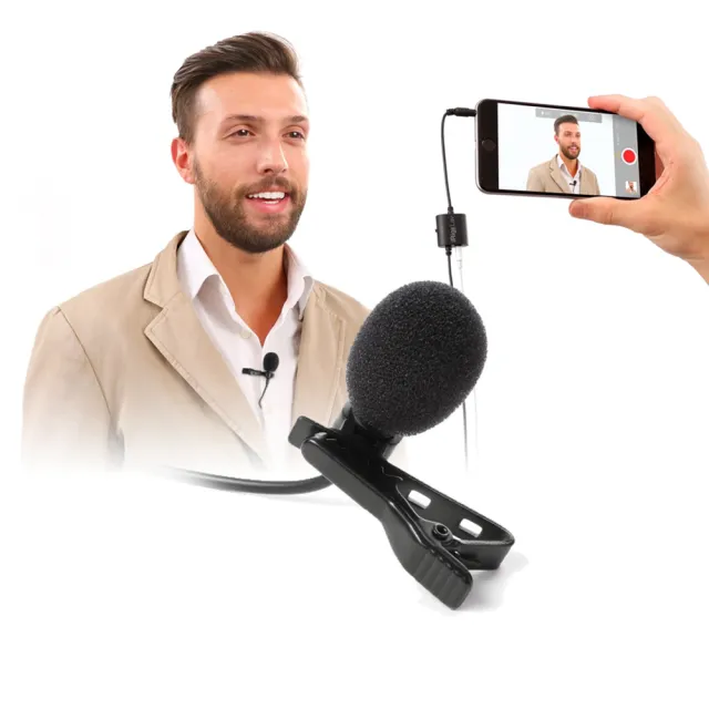 【IK Multimedia】iRig Mic Lav 領夾式迷你麥克風 iOS Android(手機麥克風 1入)