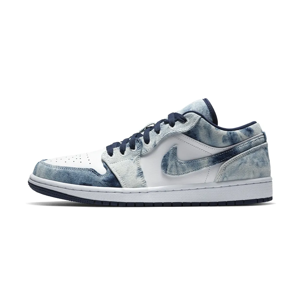 【NIKE 耐吉】AIR JORDAN 1 LOW SE 男 休閒鞋 水洗丹寧(CZ8455100)