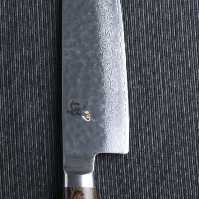 【KAI 貝印】旬 Shun 日本製大馬士革鋼高級三德鋼刀 主廚刀 18cm TDM-0702(菜刀 高品質 切肉 切魚 料理刀)