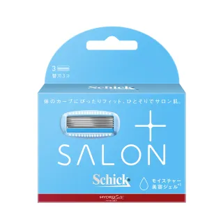 【Schick 舒適牌】舒綺極 · Salon Plus仕女除毛刀片3入(敏感肌用)