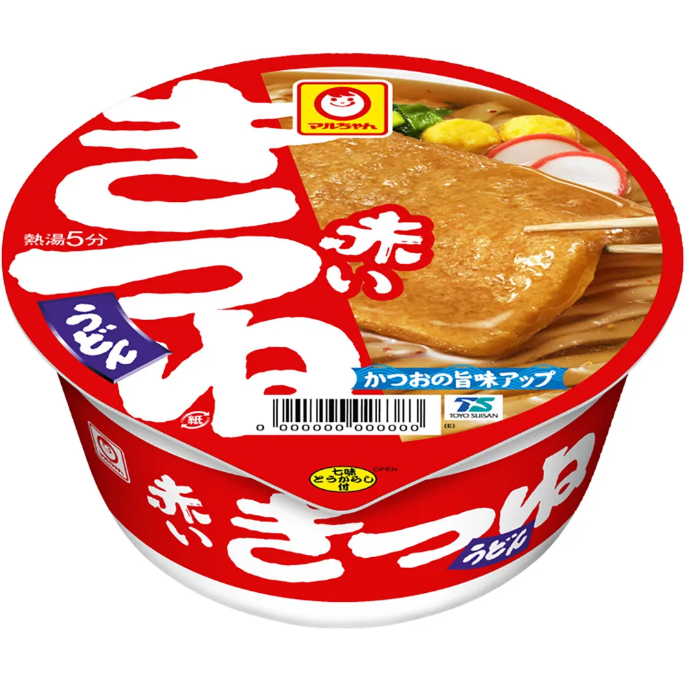 即期品【日本東洋】豆皮烏龍碗麵96g(賞味期限:2024/08/22)