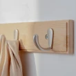 【zozo】創意木質掛衣鉤-4鉤+6鉤(衣帽掛勾/牆壁收納/掛鉤/壁掛式排鉤)