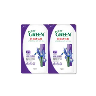 【Green 綠的】綠的抗菌沐浴乳補充包700ml(鳶尾花精萃)