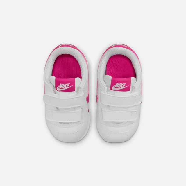 【NIKE 耐吉】休閒鞋 復古慢跑鞋 阿甘鞋_童鞋_白_CORTEZ BASIC SL BTV(904769109)