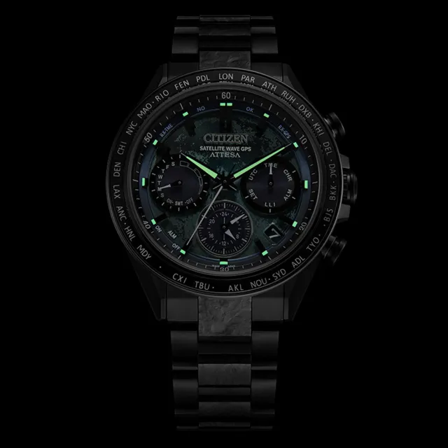 【CITIZEN 星辰】限量HAKUTO-R 限定款 GPS衛星錶 光動能 手錶 男錶-44.6mm(CC4065-61Y 送禮首選)