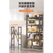【慢慢家居】四層60寬-全碳鋼超耐重廚房可移動電器架置物架(W60xD40.5xH125cm)