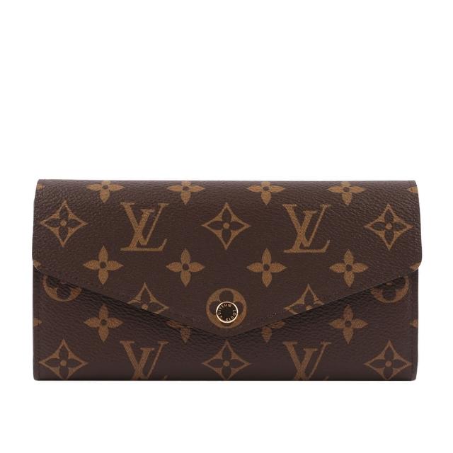 【Louis Vuitton 路易威登】Monogram SARAH翻蓋發財長夾(M62235)
