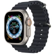 【Apple】A+ 級福利品 Apple Watch Ultra LTE 鈦金屬錶殼(副廠配件/海洋錶帶顏色隨機)