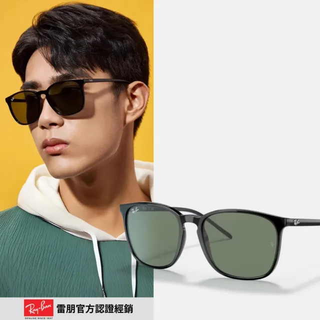 【RayBan 雷朋】熱賣膠框墨鏡組合(RB4379D、RB4374F、RB4260D、RB4387F、RB4391D、RB4392D 多款任選)