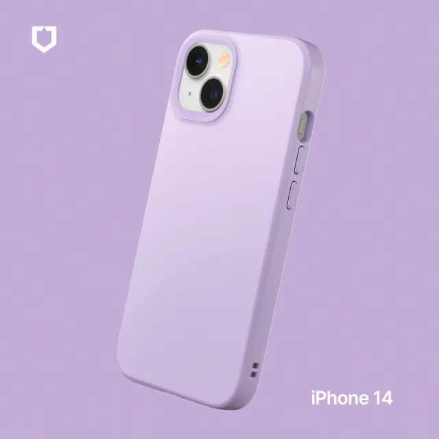 【RHINOSHIELD 犀牛盾】iPhone 14 6.1吋 超值殼貼組｜SolidSuit手機殼+3D壯撞貼(透明/霧面 螢幕保護貼)