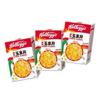 【家樂氏Kelloggs】原味玉米片275gx3盒