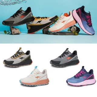 【KangaROOS】男鞋 ZEPHYR 3 防潑水輕量跑鞋 透氣吸濕 穩定支撐(兩色任選)