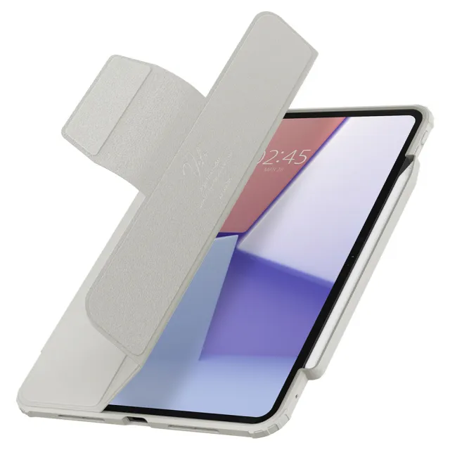【Spigen】SGP 2024 iPad Air 13吋/11吋/10.9吋_Air Skin Pro-磁吸可拆式防摔保護套(灰)