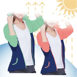 【LIGHT&DARK】抗UV-防曬涼感-日本大和機能外套(吸濕排汗/抗箘除臭/智慧型導流/親膚)
