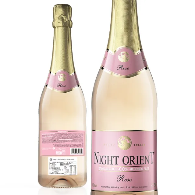 【UNIVERS DRINK】Night Orient Sparkling Rose 無酒精粉紅氣泡酒(750ml 無酒精氣泡飲品 無酒精粉紅酒)