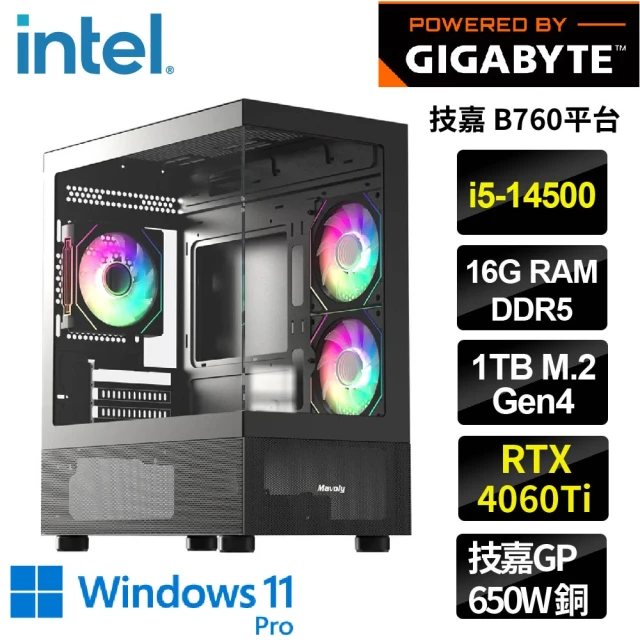 技嘉平台 i5十四核GeForce RTX 4070S Wi