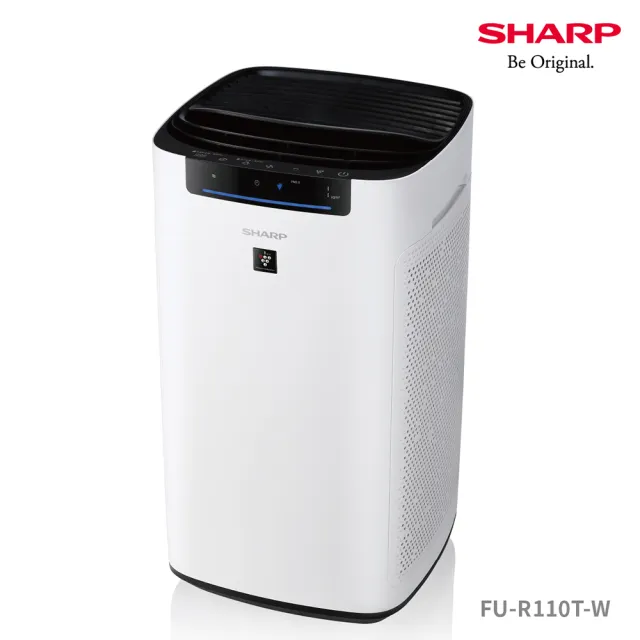 【SHARP 夏普】超淨領域Max 高效除甲醛空氣清淨機(FU-R110T-W)
