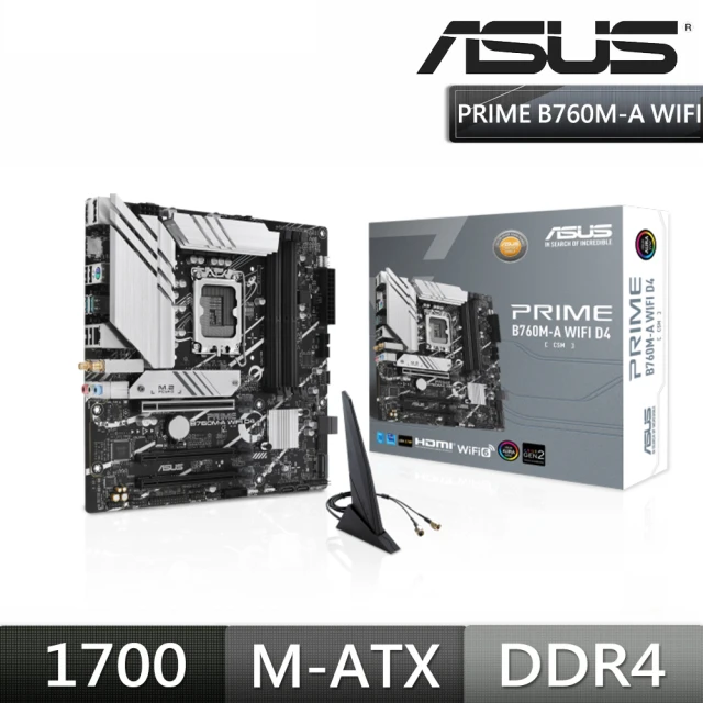 ASUS 華碩 PRIME B760M-A WIFI D4-