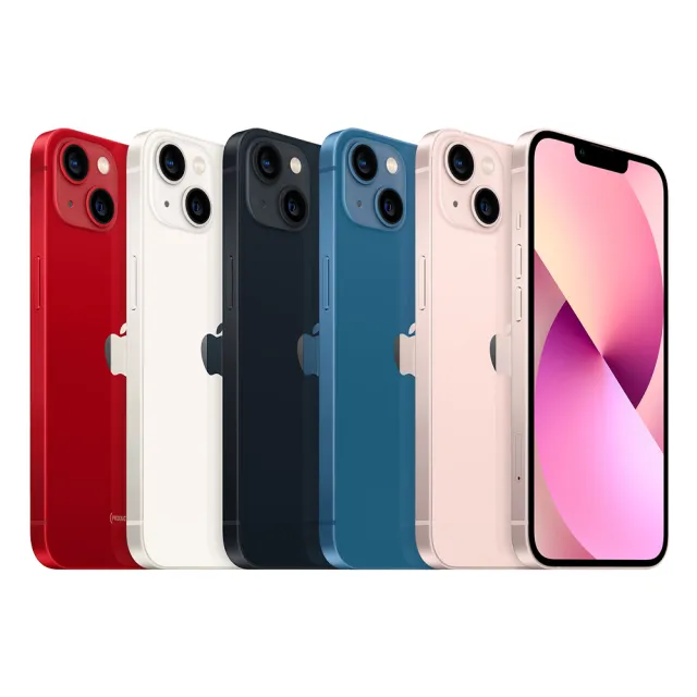 【Apple】A級福利品 iPhone 13 512GB 6.1吋(贈空壓殼+玻璃貼)