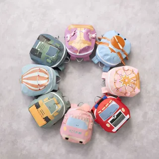 【Lassig】兒童繽紛童趣背包-多色