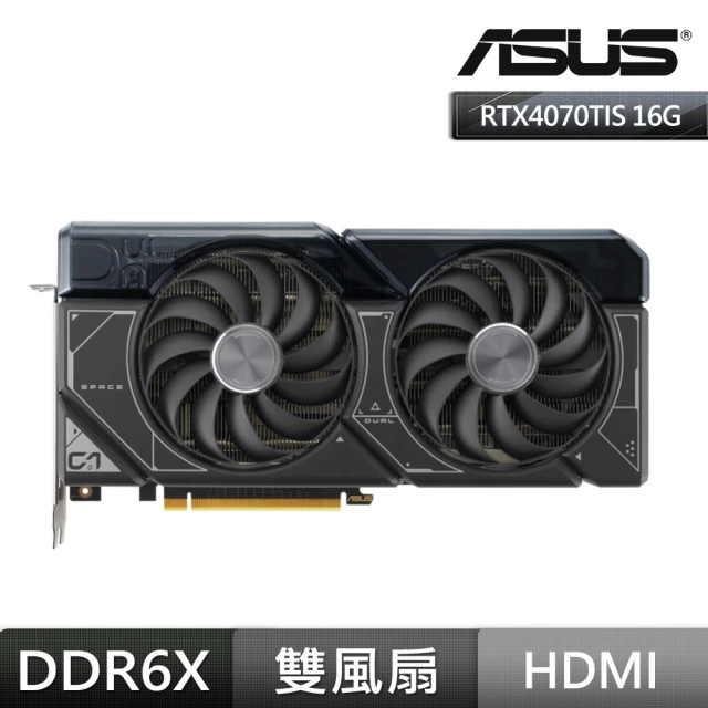 ASUS 華碩 DUAL-RTX4070TIS-16G 顯示