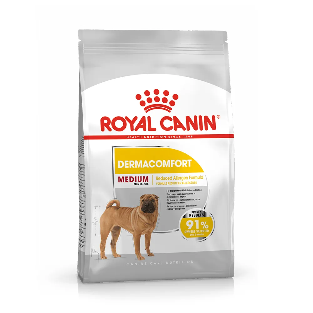 【ROYAL 法國皇家】皮膚保健中型成犬乾糧 DMM 3KG(狗乾糧 狗飼料)