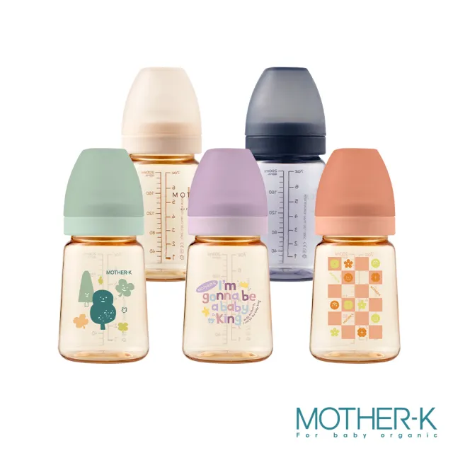 【MOTHER-K】精粹極簡PPSU奶瓶180ml(不含奶嘴)