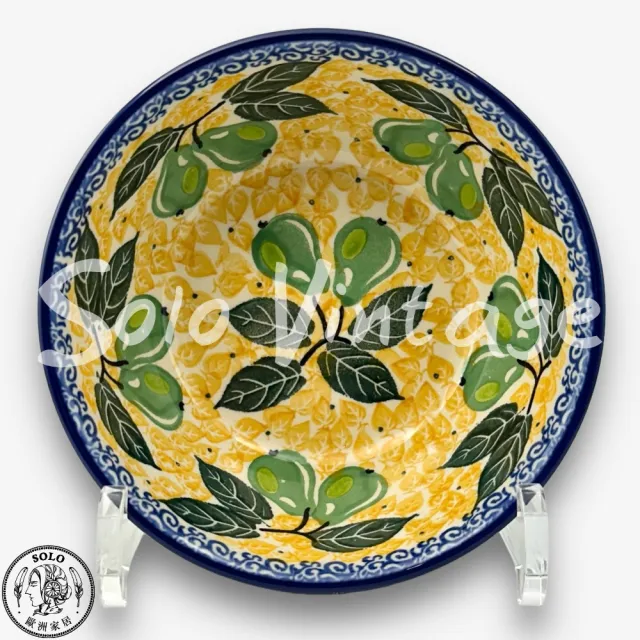 【SOLO 波蘭陶】波蘭製 CA 波蘭陶 14CM 飯碗 綠香梨系列 CERAMIKA ARTYSTYCZNA