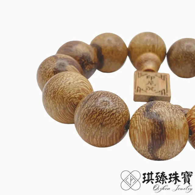 【琪臻珠寶】天然印尼沉香木20mm圓珠手串手珠(星洲系沉香木老料_開運平安_隨機出貨_618狂歡節_限時搶購)