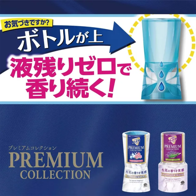 【台隆手創館】日本Earth premium廁所除臭芳香劑400mL(四款任選)