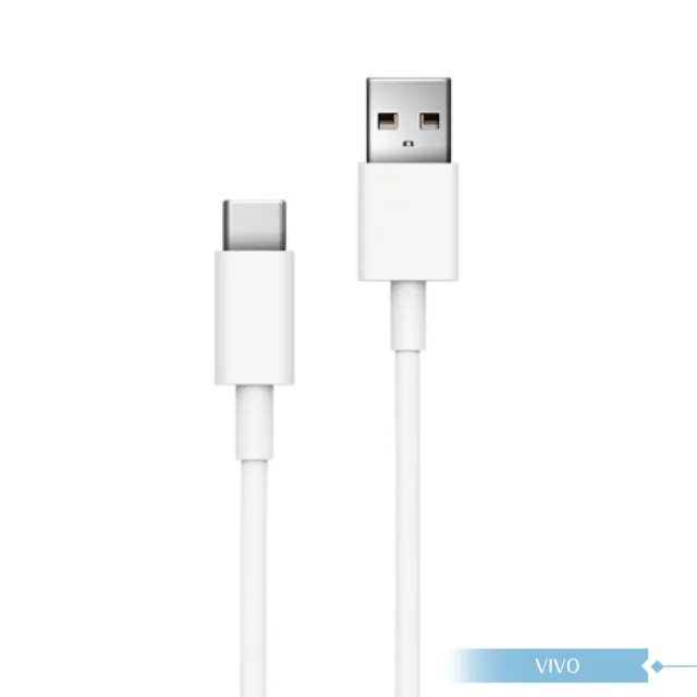 【vivo】4A 原廠 Type-C to USB-A 閃充充電線-密封裝 44W Max(11V/4A)