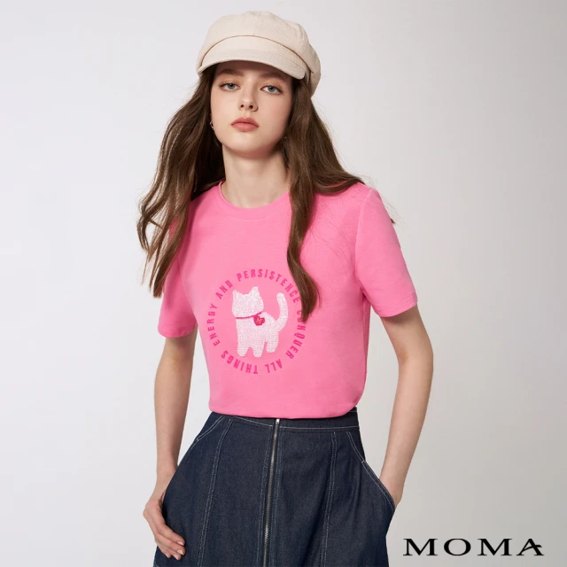 MOMA 氣質立體花朵小香洋裝(杏色)優惠推薦