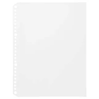 【MUJI 無印良品】補充用透明袋/B5.26孔.10入