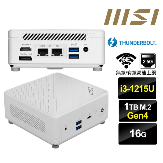 MSI 微星 Cubi5 12M i3六核{風漂龍Q16C}