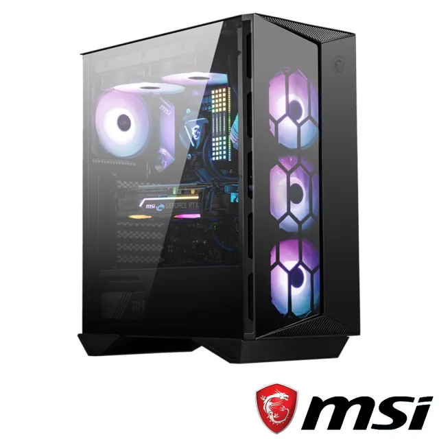 【MSI 微星】650W+機殼★MAG A650BN 80 PLUS電源供應器+MPG GUNGNIR 110R機殼