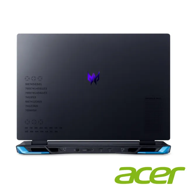 【Acer 宏碁】16吋i5 RTX電競筆電(Predator/PHN16-71-57LQ/i5-13500HX/16G/512G/RTX4050/W11)