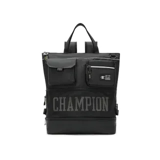 【Champion】官方直營-C-LIFE 兩用後背包(黑色)