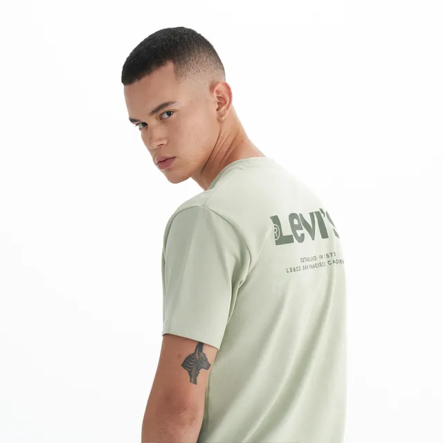 【LEVIS 官方旗艦】男款 短袖T恤 / 修身版型 / LOGO TEE / 男生短袖  人氣新品 001AO-0003