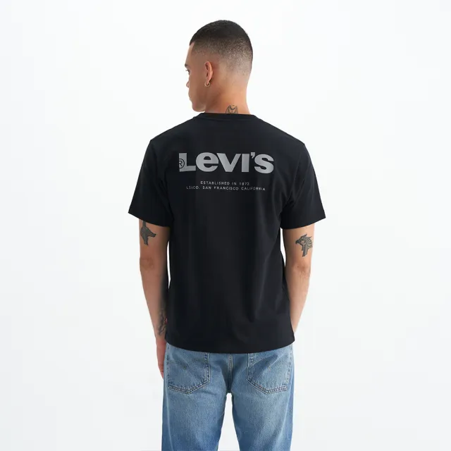 【LEVIS 官方旗艦】男款 短袖T恤 / 修身版型 / LOGO TEE / 男生短袖  人氣新品 001AO-0001