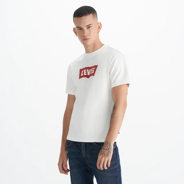 【LEVIS 官方旗艦】男款 短袖T恤 / 修身版型 / 經典LOGO TEE / 男生短袖  人氣新品 001AM-0003