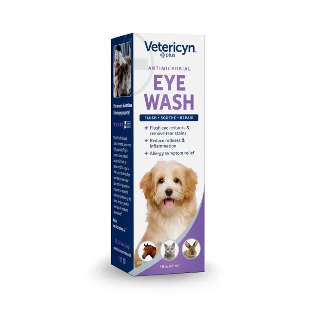 Vetericyn 維特萊森 全動物眼睛 三效潔護滴劑 （液態）3floz/89ml
