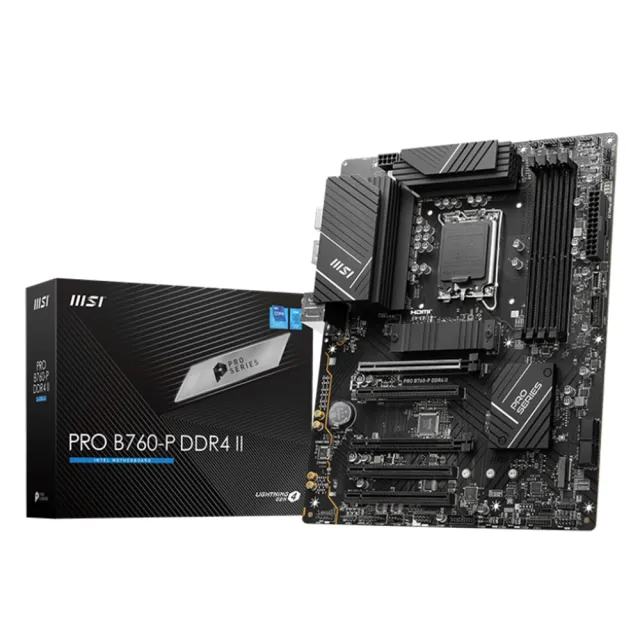 【MSI 微星】PRO B760-P DDR4 II 主機板